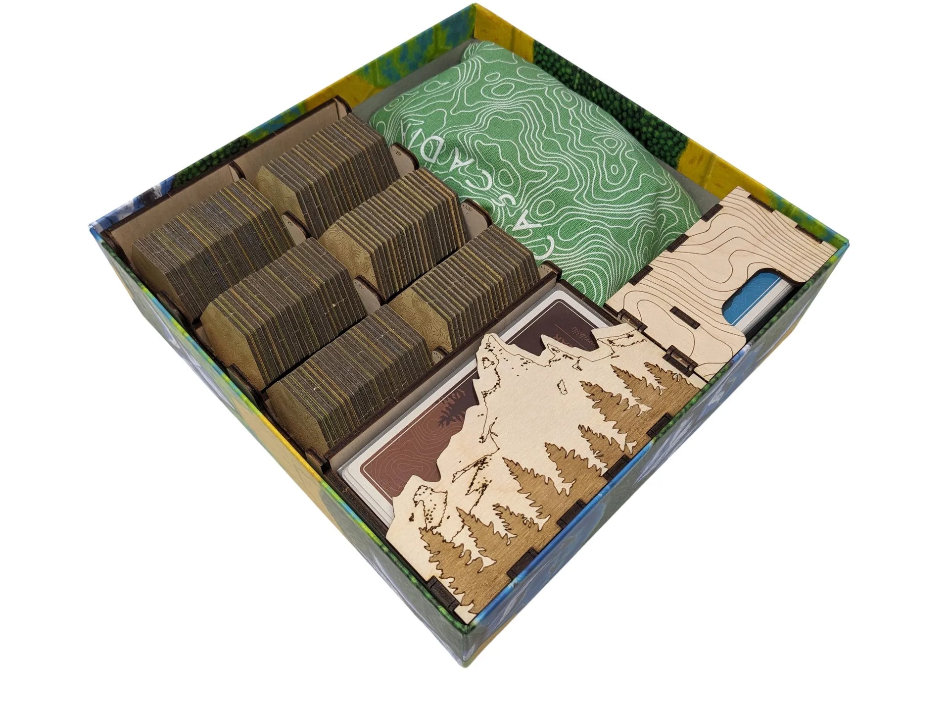 Cascadia - Game Organizer Board Bento Cascadia - Game Organizer Board Bento