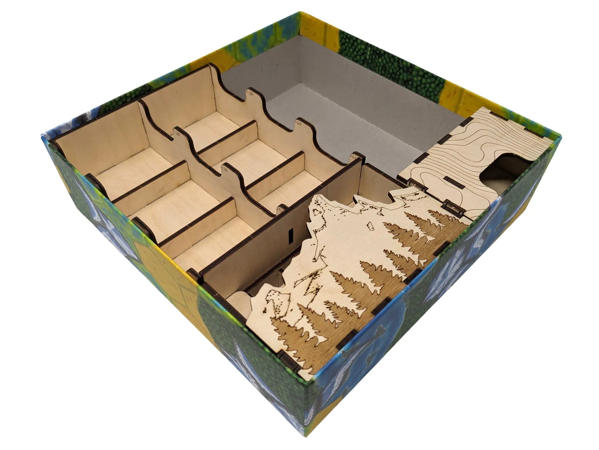Cascadia - Game Organizer Board Bento Cascadia - Game Organizer Board Bento