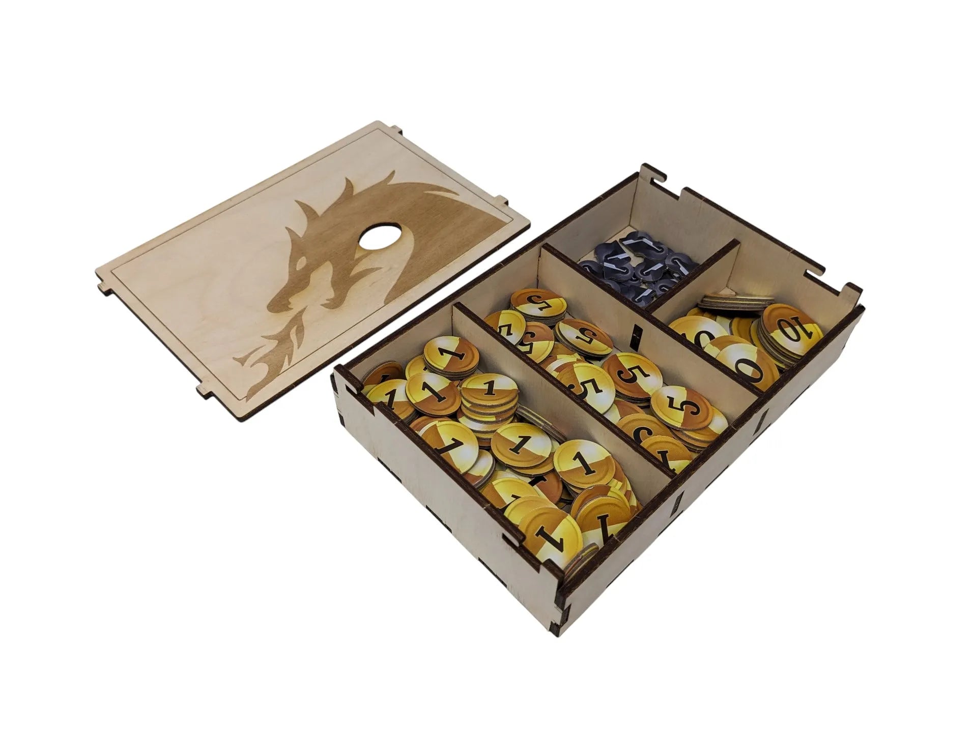 Clank Catacombs - Game Organizer Board Bento Clank Catacombs - Game Organizer Board Bento