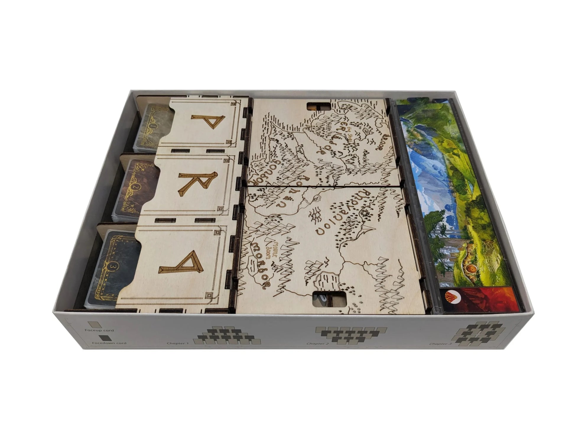 The Lord of the Rings: Duel for Middle-earth - Game Organizer Board Bento The Lord of the Rings: Duel for Middle-earth - Game Organizer Board Bento