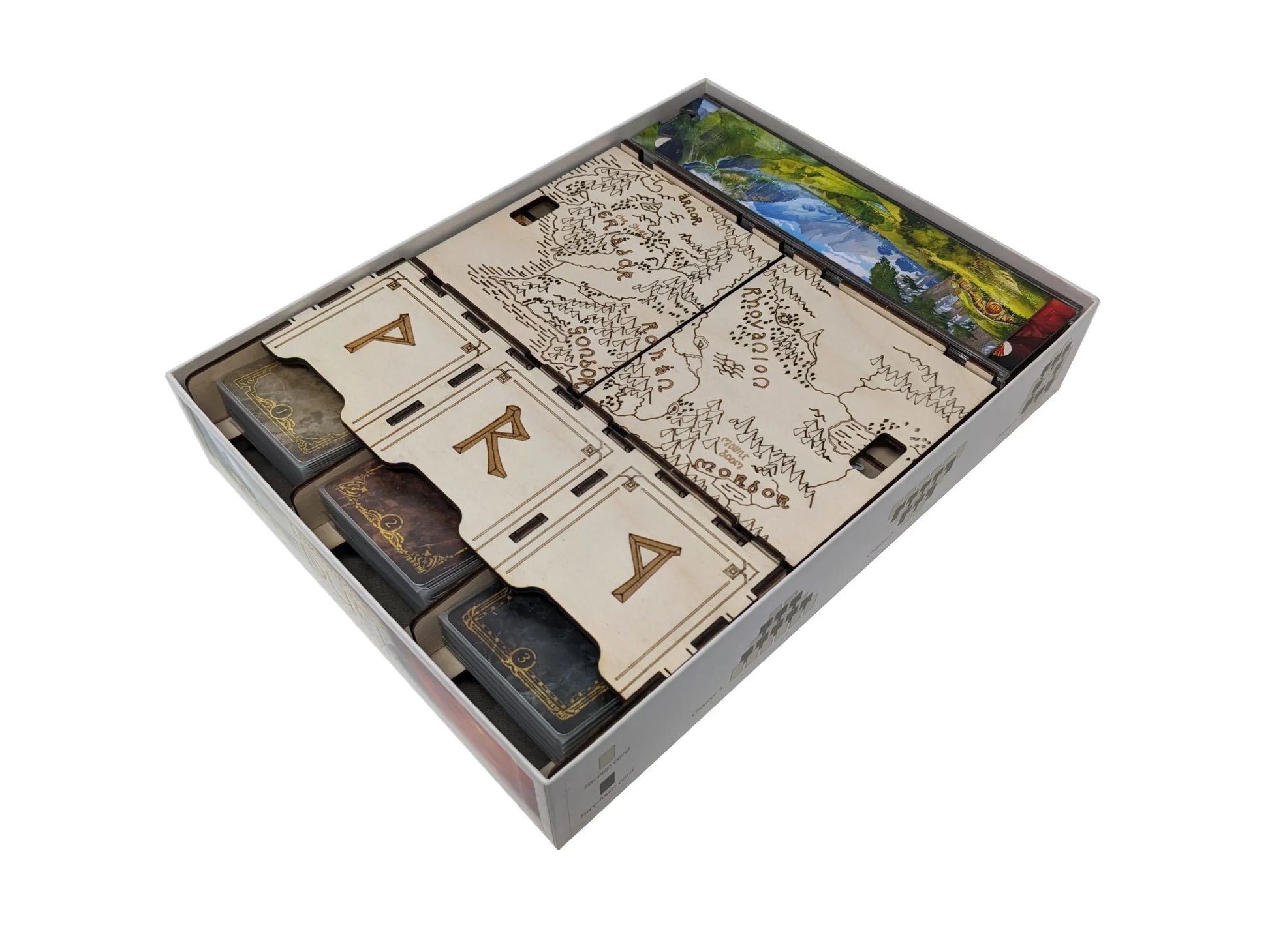 The Lord of the Rings: Duel for Middle-earth - Game Organizer Board Bento The Lord of the Rings: Duel for Middle-earth - Game Organizer Board Bento