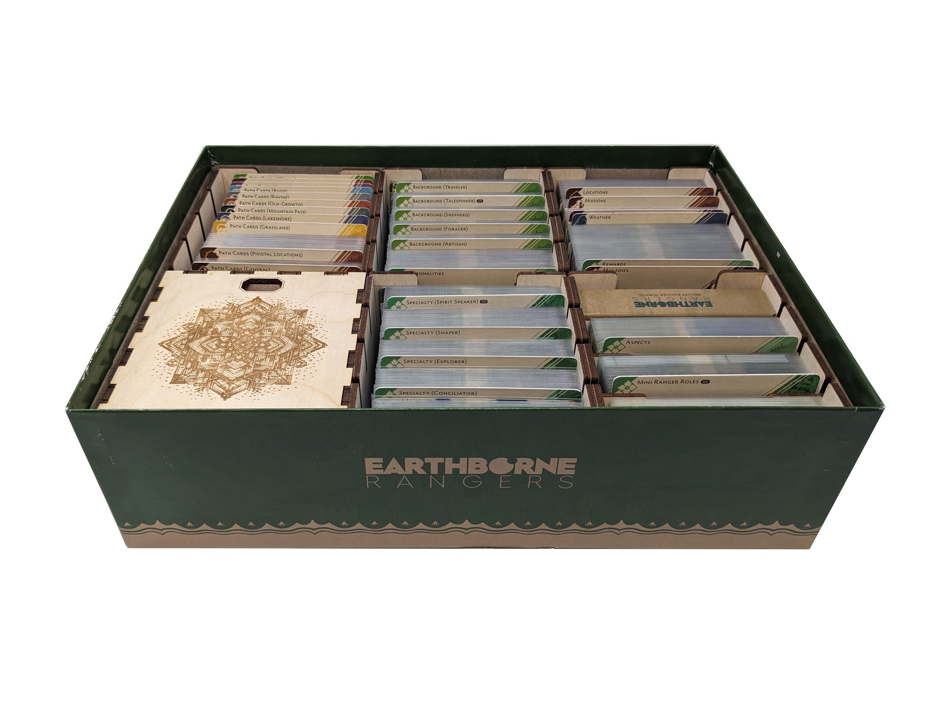 Earthborne Rangers - Game Organizer Board Bento Earthborne Rangers - Game Organizer Board Bento