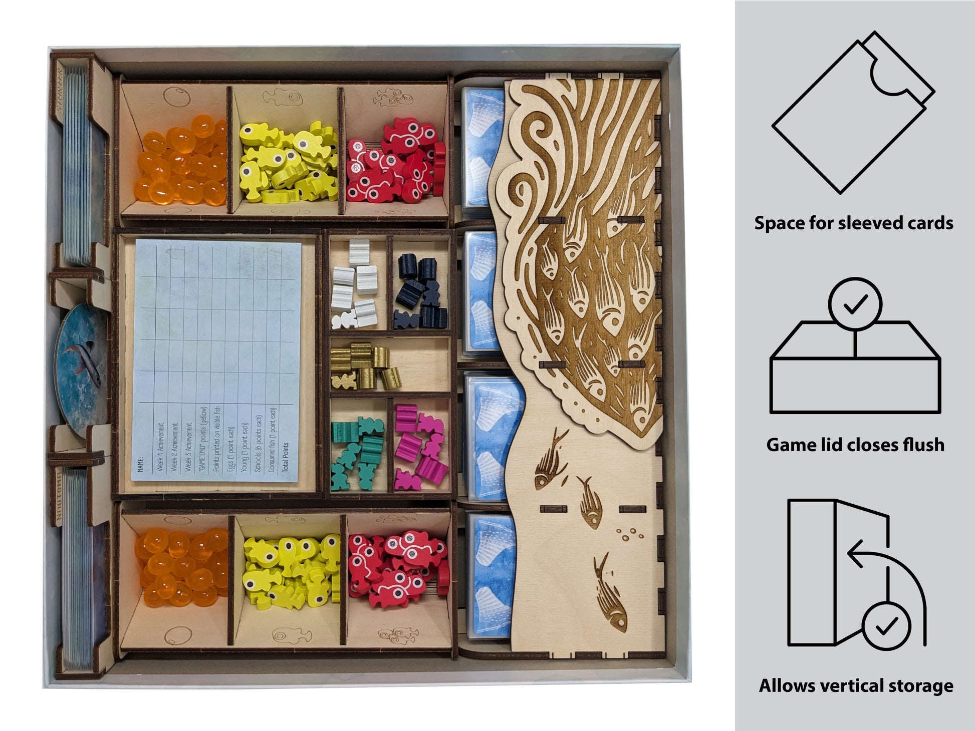 Finspan - Game Organizer Board Bento Finspan - Game Organizer Board Bento