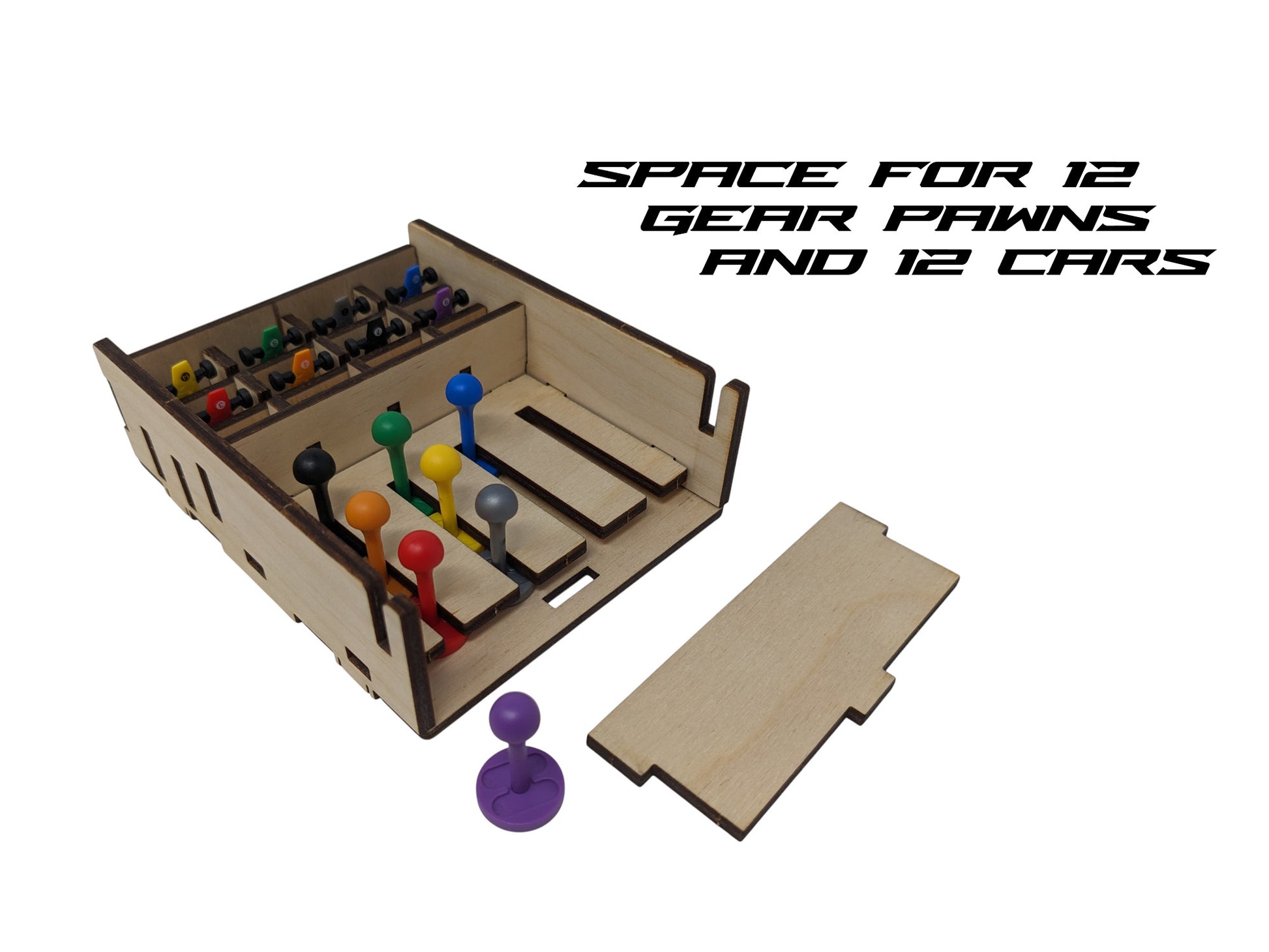 Heat: Pedal to the Metal - Game Organizer Board Bento Heat: Pedal to the Metal - Game Organizer Board Bento