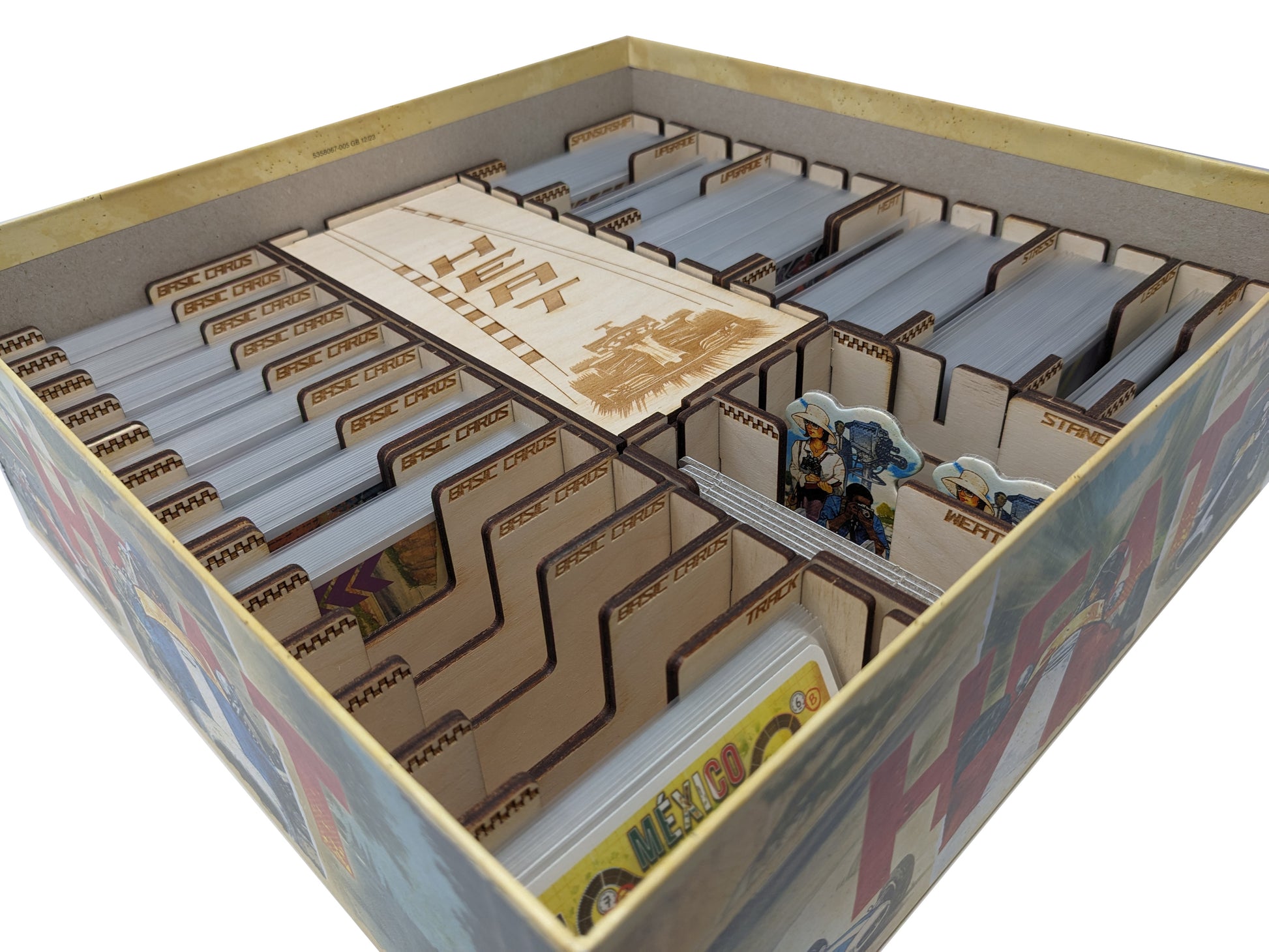 Heat: Pedal to the Metal - Game Organizer Board Bento Heat: Pedal to the Metal - Game Organizer Board Bento